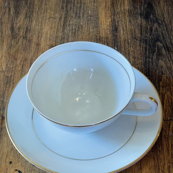 Vintage Cup & Saucer Set Japan Fine China Gold Trim (7 available) - Picture 2 of 7